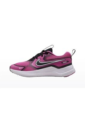 Size 3.5Y- Nike Cosmic Runner Grade School Laser Fuchsia HM4402-602 pink black